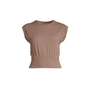 Koszulka Casall Seamless Graphical Rib Oddychająca Bezszwowa Elastyczna