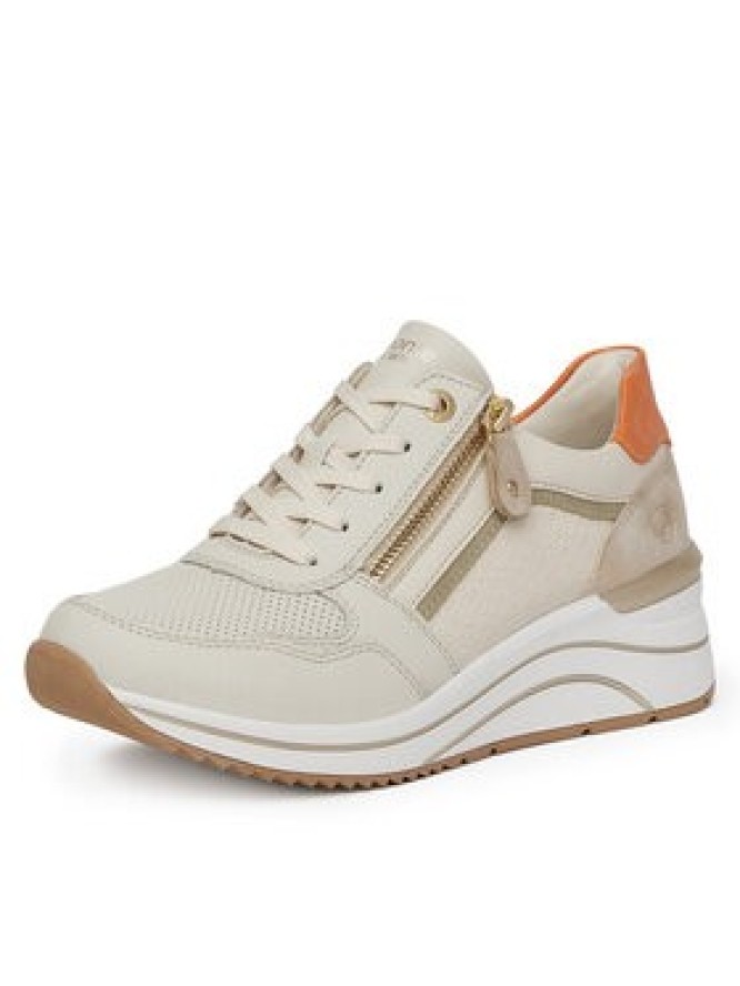 Remonte Sneakersy D0T10-80 Écru