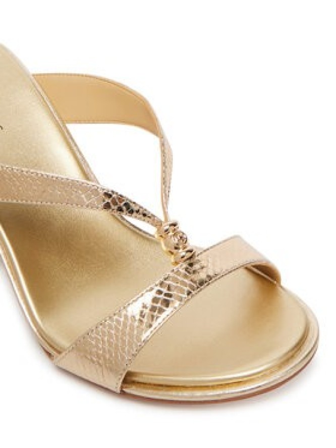 MICHAEL Michael Kors Klapki Cherie 40T6CHMS2M Złoty
