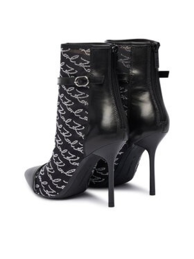 KARL LAGERFELD Botki Sarabande KL30976 Czarny