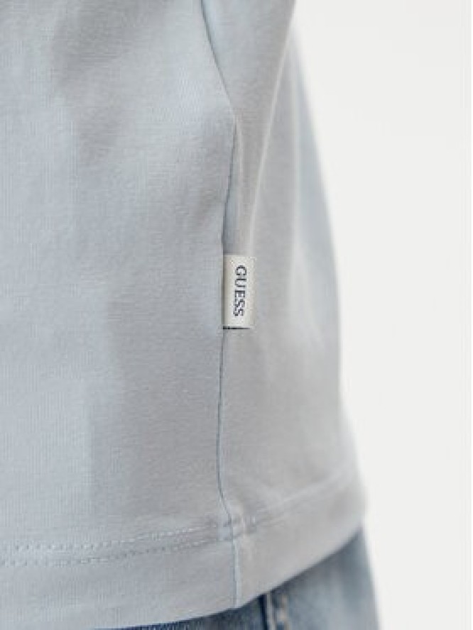 Guess Jeans T-Shirt W5GI26 J1314 Granatowy Regular Fit