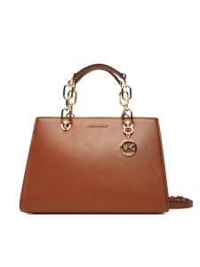 MICHAEL Michael Kors Torebka Cynthia 30S4GCYS2T Brązowy
