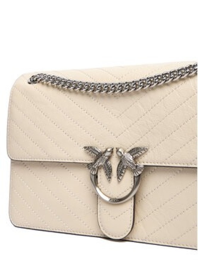 PINKO Torebka Love One Light Classic AI 25-26 PLTT 106174 A2JC Beżowy