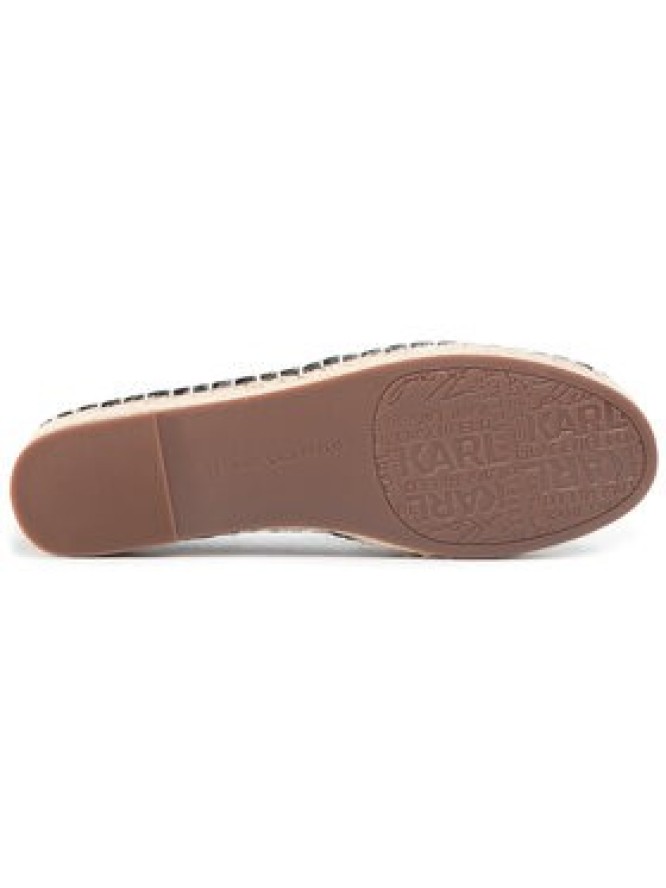 KARL LAGERFELD Espadryle KL80108 Czarny