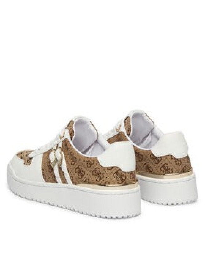Guess Sneakersy FLFMA2 FAL12 Brązowy jasny