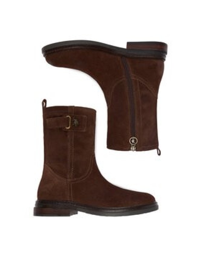 U.S. Polo Assn. Botki CEO-CORINA001W/ELT1 Brązowy