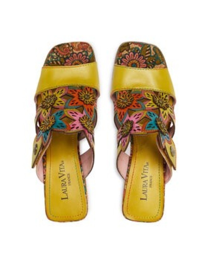 Laura Vita Klapki Jacqueso 09 Żółty