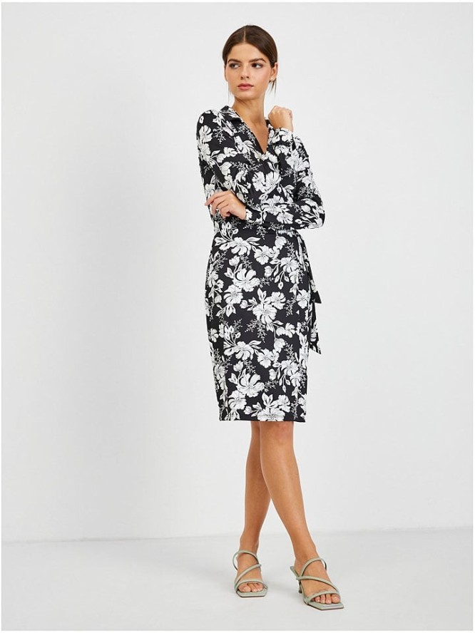 orsay Sukienka w kolorze czarno-białym rozmiar: S