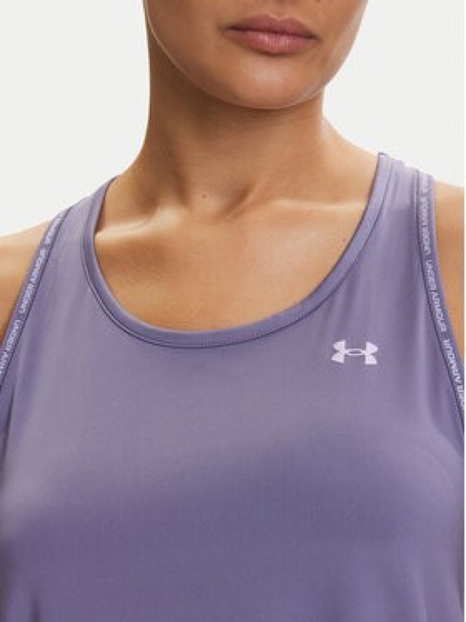 Under Armour Top Tech Knockout 1389851 Fioletowy Regular Fit