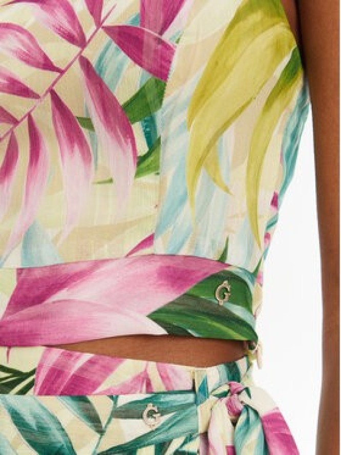 Guess Top W5GH74WH9Z2 Kolorowy Slim Fit