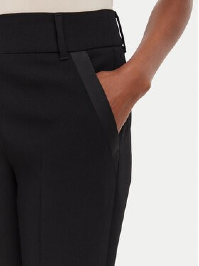 Marella Spodnie materiałowe Nembo 2623136053 Czarny Regular Fit