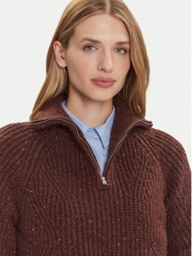 Tommy Jeans Sweter DW0DW21686 Brązowy Relaxed Fit