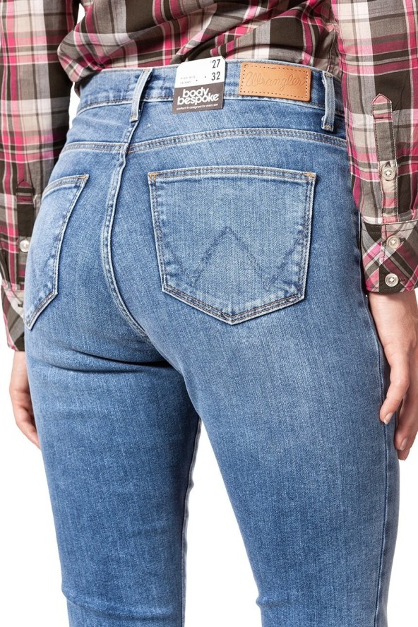 WRANGLER HIGH RISE SKINNY BEST BLUE W27HX794O 112128148