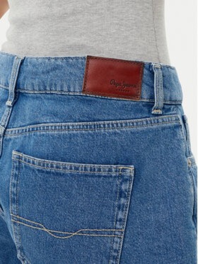 Pepe Jeans Szorty jeansowe PL801189 Niebieski Regular Fit