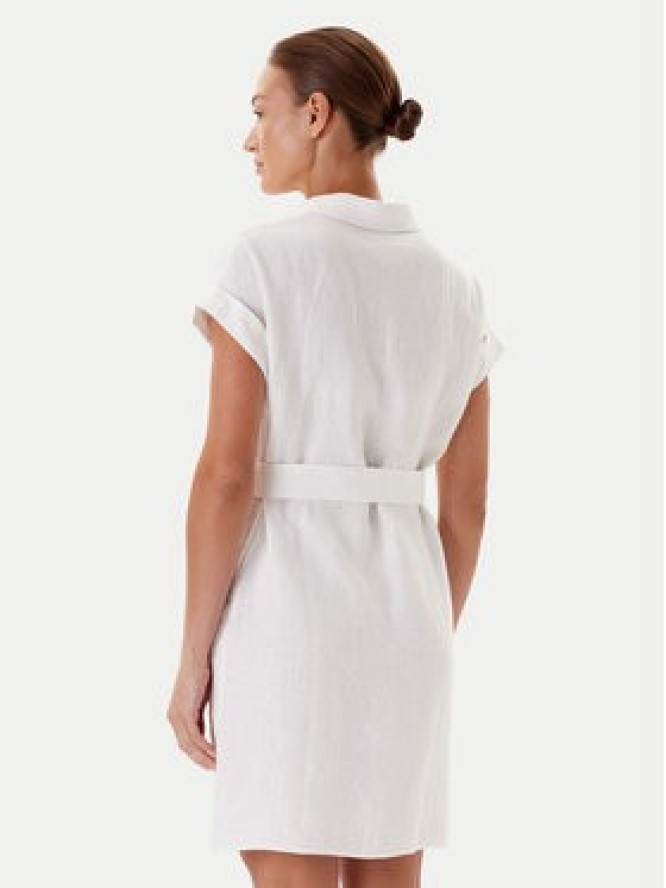 Tatuum Sukienka koszulowa Salima T2509.207 Biały Regular Fit