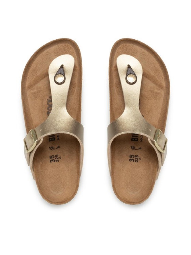 Birkenstock Japonki Gizeh Bs 1016109 Złoty