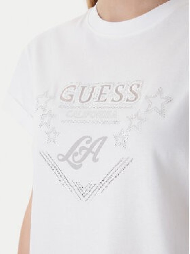Guess T-Shirt W6RI30 I3Z14 Biały Regular Fit