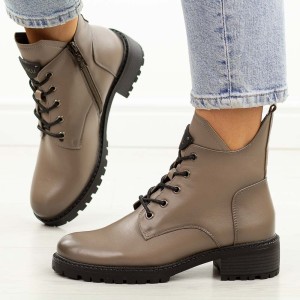 Taupe trapery damskie Vinceza 58609