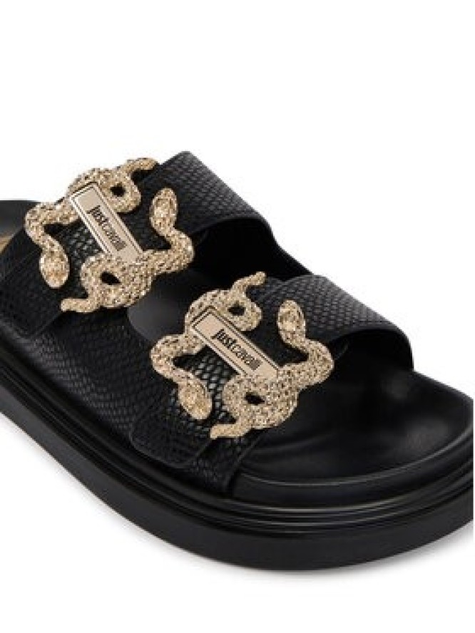 Just Cavalli Klapki 80RA3S91 ZSE36 Czarny