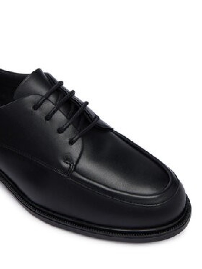 Tommy Hilfiger Oxfordy Classoc Leather Derby FW0FW09487 Czarny