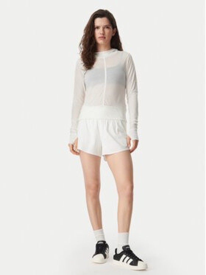 adidas Bluza Soft Lux Sheer Hooded KS8005 Kremowy Slim Fit