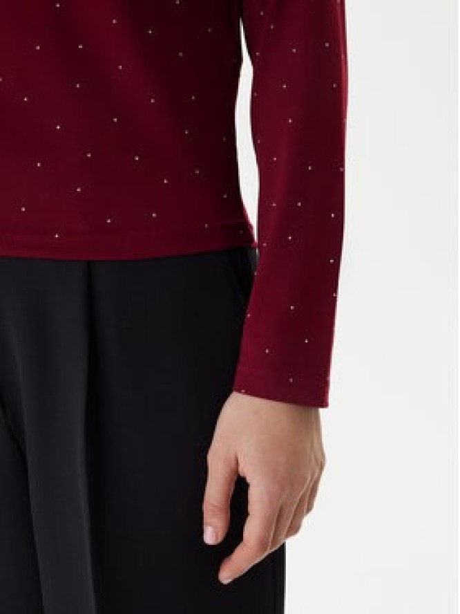 ONLY Bluzka Zita 15358986 Bordowy Regular Fit