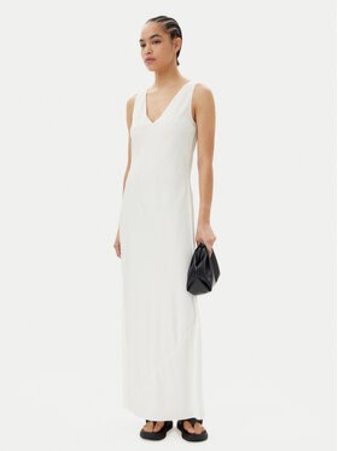 Calvin Klein Sukienka letnia K20K208355 Biały Regular Fit