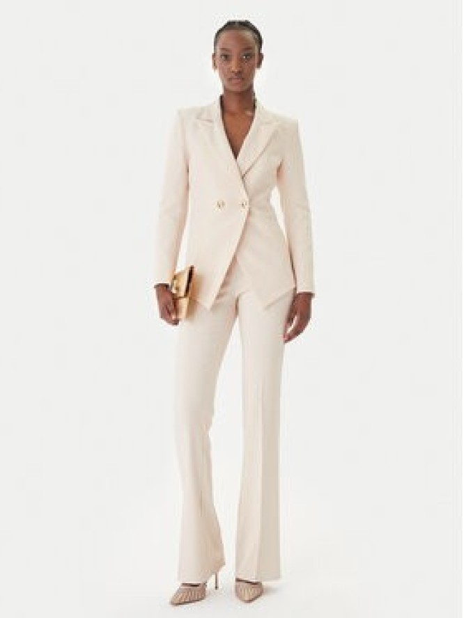 Rinascimento Spodnie materiałowe CFC0127876003 Beżowy Slim Fit