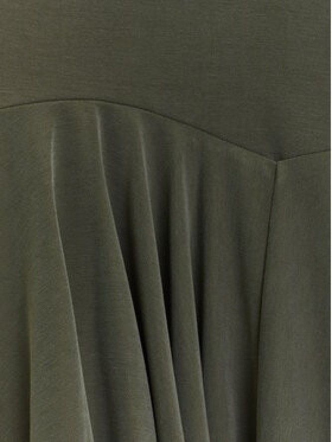 Guess Spódnica midi W5YD85 KCTB2 Zielony Regular Fit