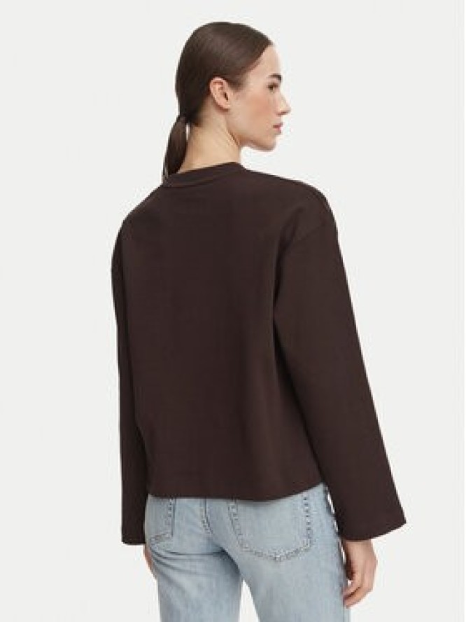 Tommy Hilfiger Bluzka WW0WW51740 Brązowy Relaxed Fit