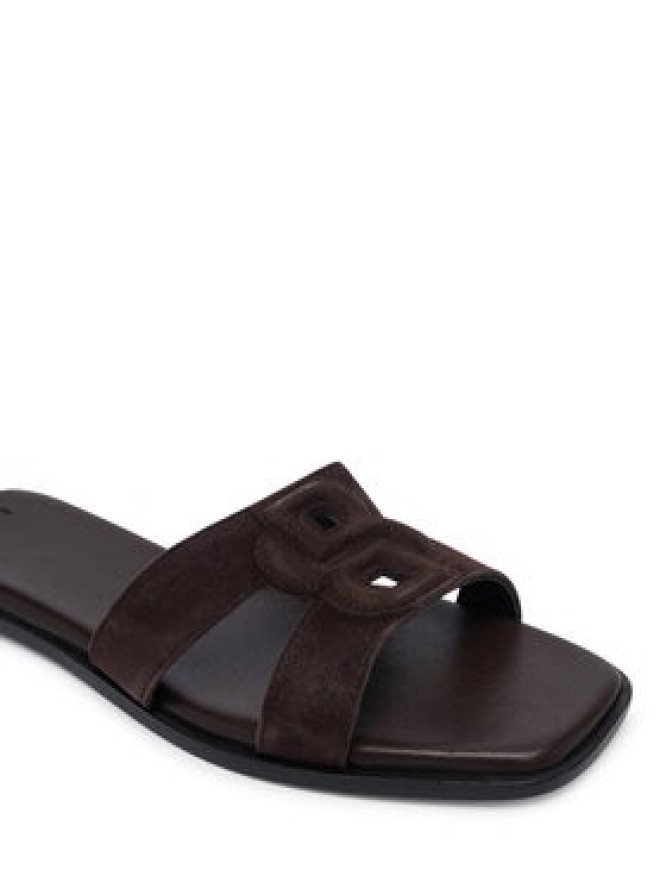 BOSS Klapki Charlize 50563333 Brązowy