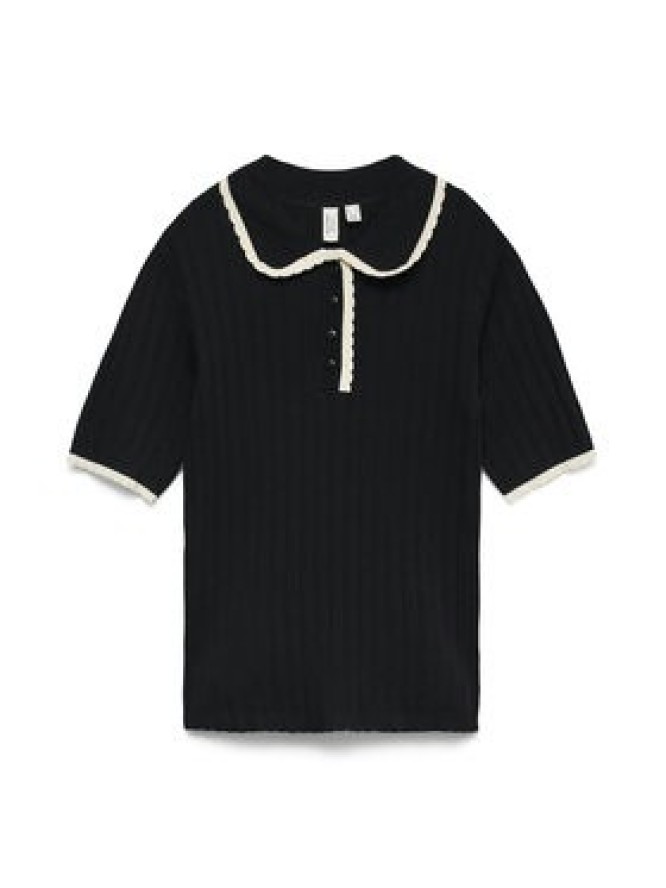 Vero Moda Sweter Manon 10336939 Czarny Slim Fit