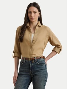 LAUREN RALPH LAUREN Koszula 200782777060 Beżowy Relaxed Fit