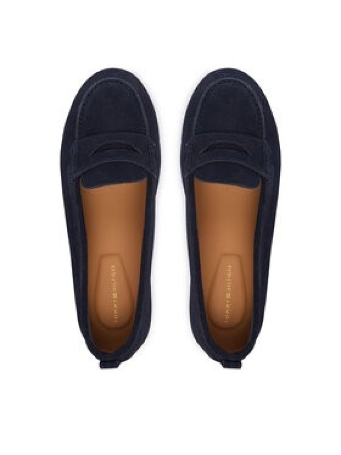 Tommy Hilfiger Mokasyny Th Flex FW0FW09507 Granatowy