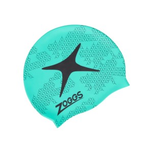 Czapka do pływania z nadrukiem silikonowa Zoggs