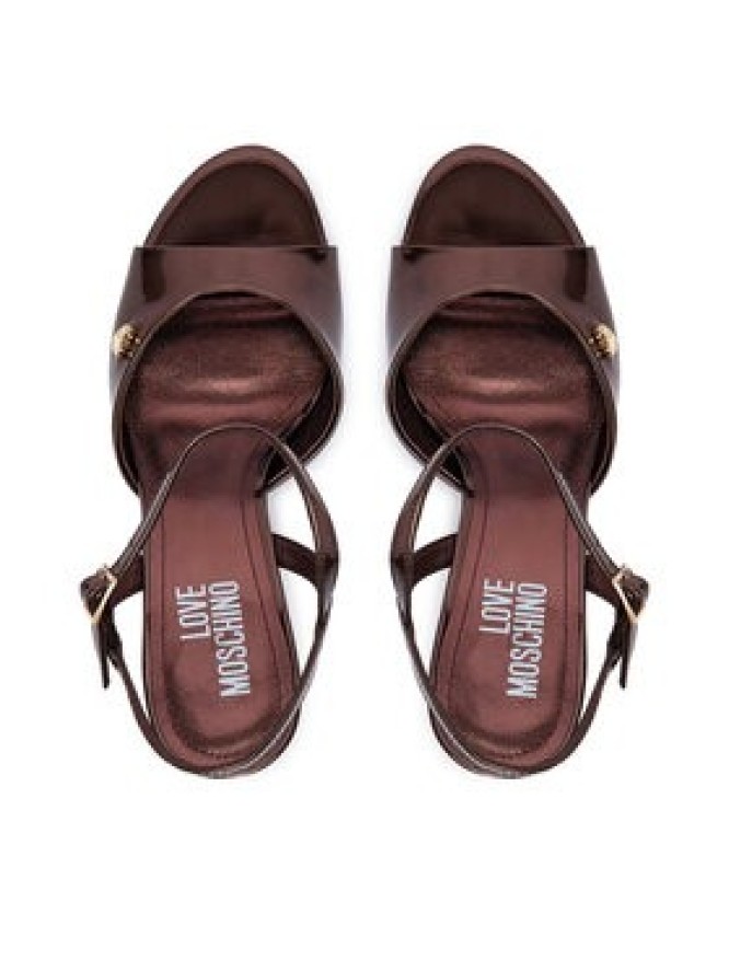 LOVE MOSCHINO Sandały JA16107G0OJE0203 Czarny