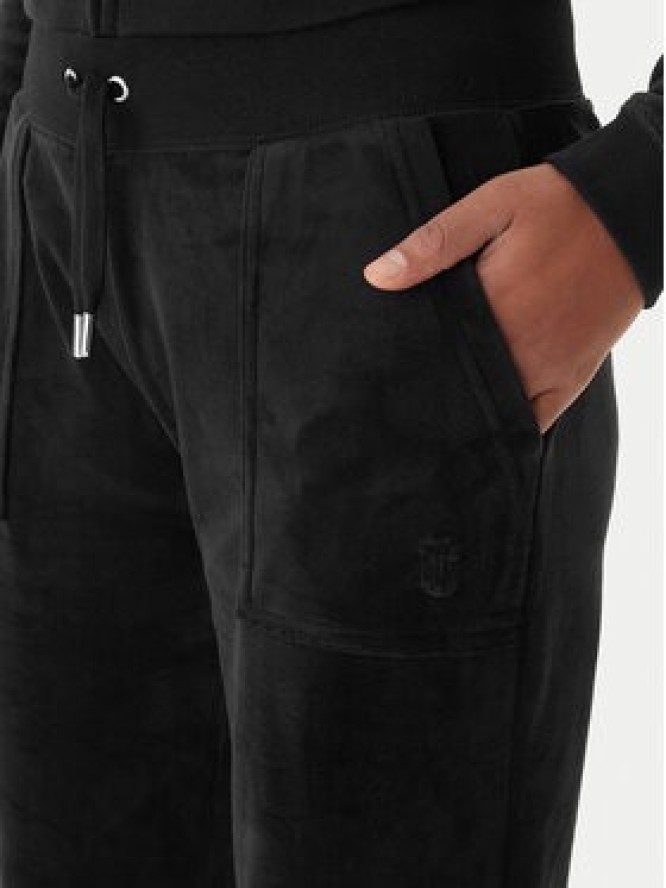 Juicy Couture Spodnie dresowe JCBBJ225802 Czarny Slim Fit