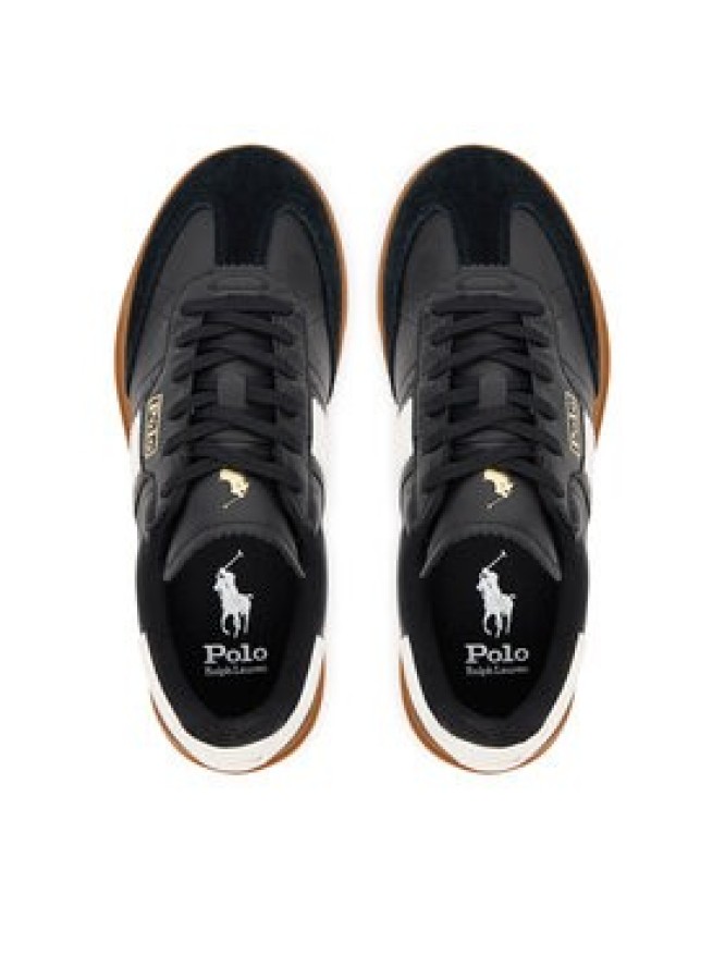Polo Ralph Lauren Sneakersy Aera 804956688008 Czarny