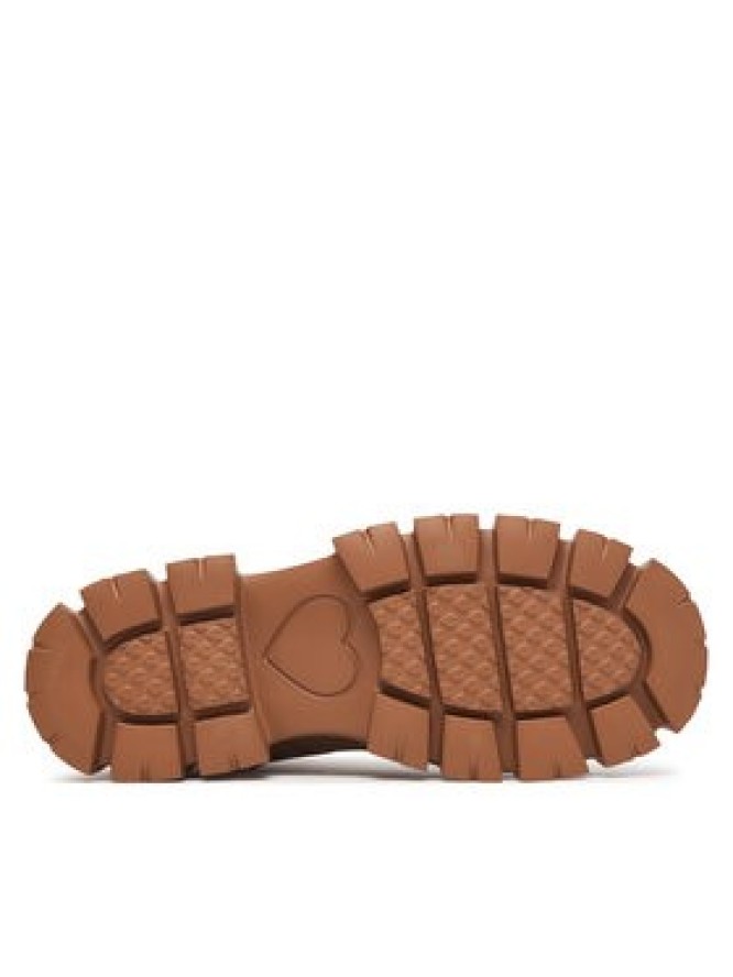 LOVE MOSCHINO Trzewiki JA24205G0PIP0200 Brązowy jasny