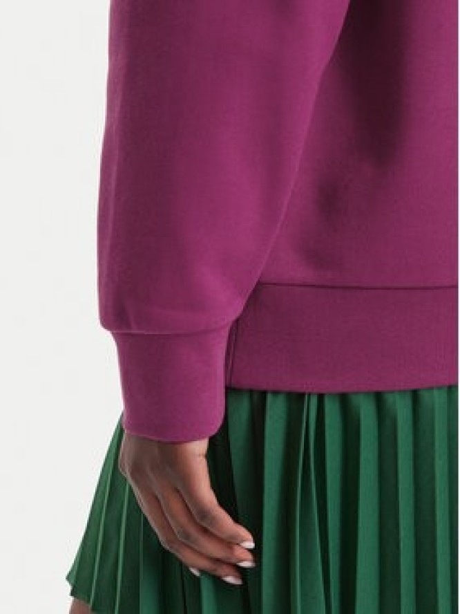 Lacoste Bluza SF7612 Różowy ciemny Oversize