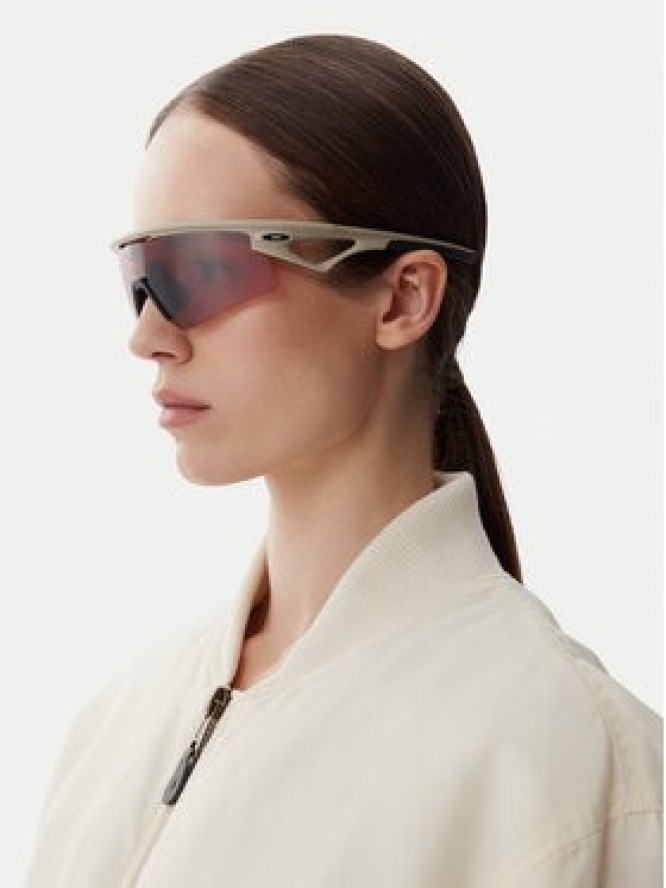 Oakley Okulary przeciwsłoneczne Sphaera Strike 0OO9531 95310737 Beżowy