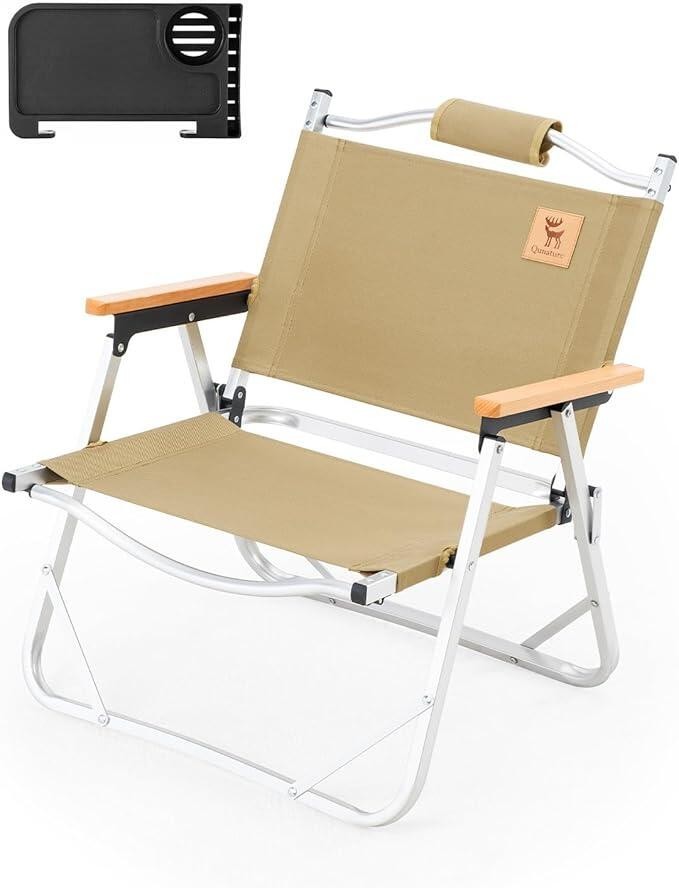 Składane krzesło kempingowe aluminiowe - Qunature ‎60000901