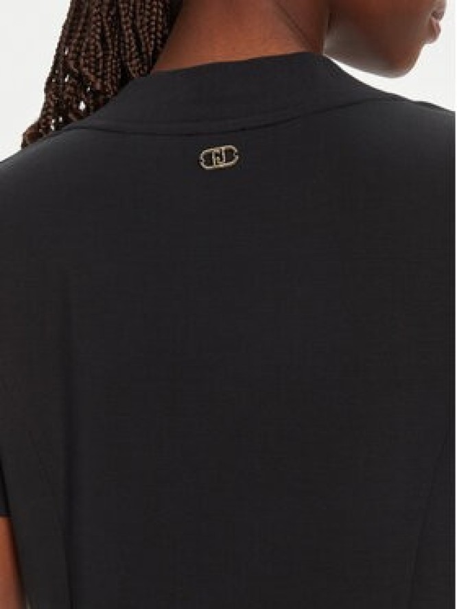 Liu Jo Sport Sukienka codzienna TA5290 J4869 Czarny Regular Fit