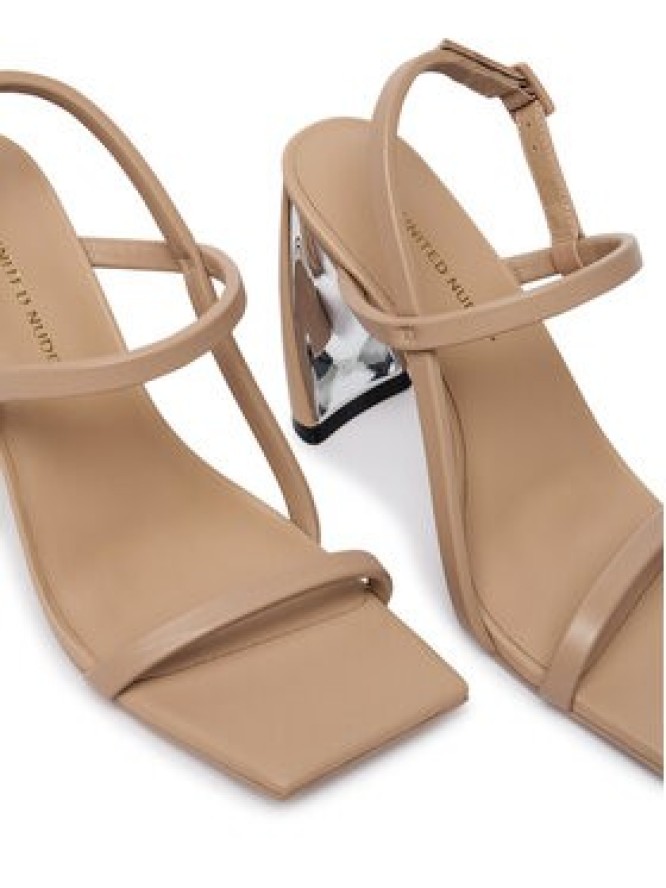 United Nude Sandały Zuma Strappy Hi 1101093216 Beżowy