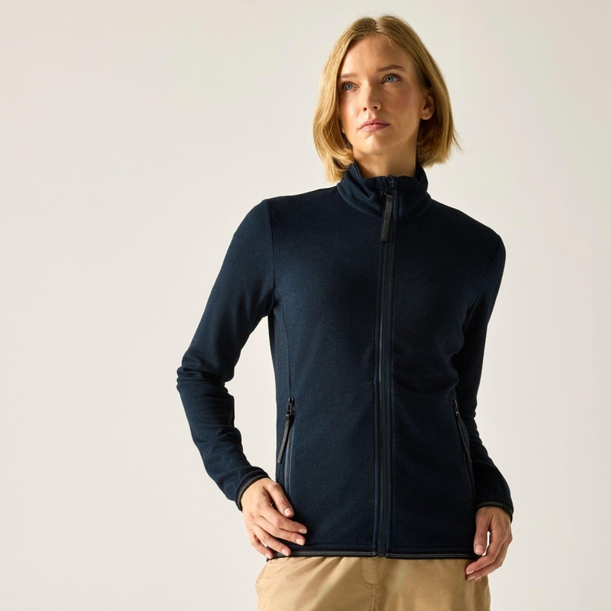 Damska bluza polarowa Mavrey z pełnym zamkiem i miękkim w dotyku materiałem