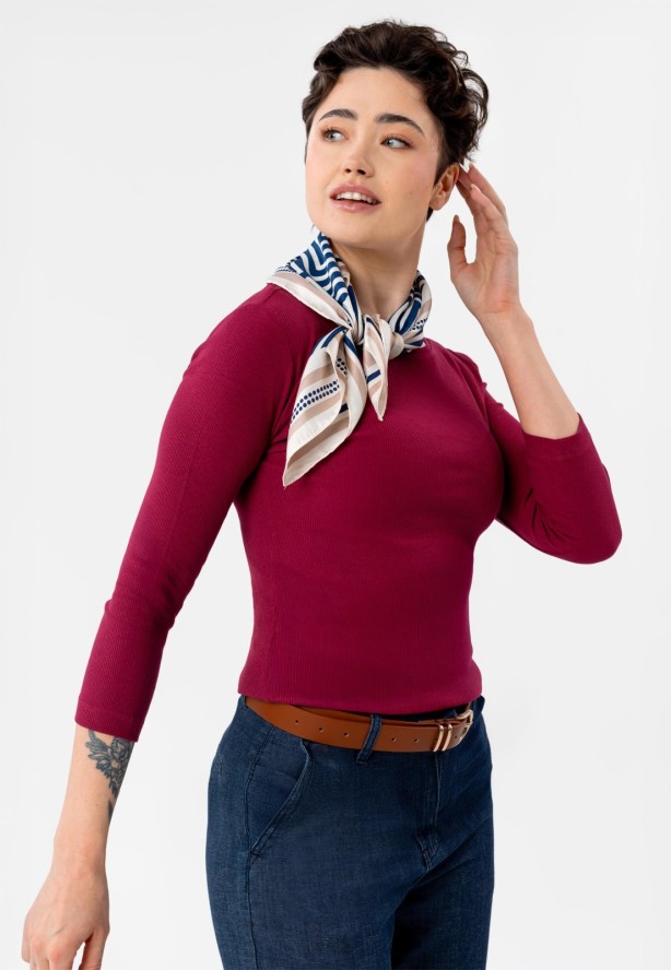 Longsleeve w prążek L-NEVRA