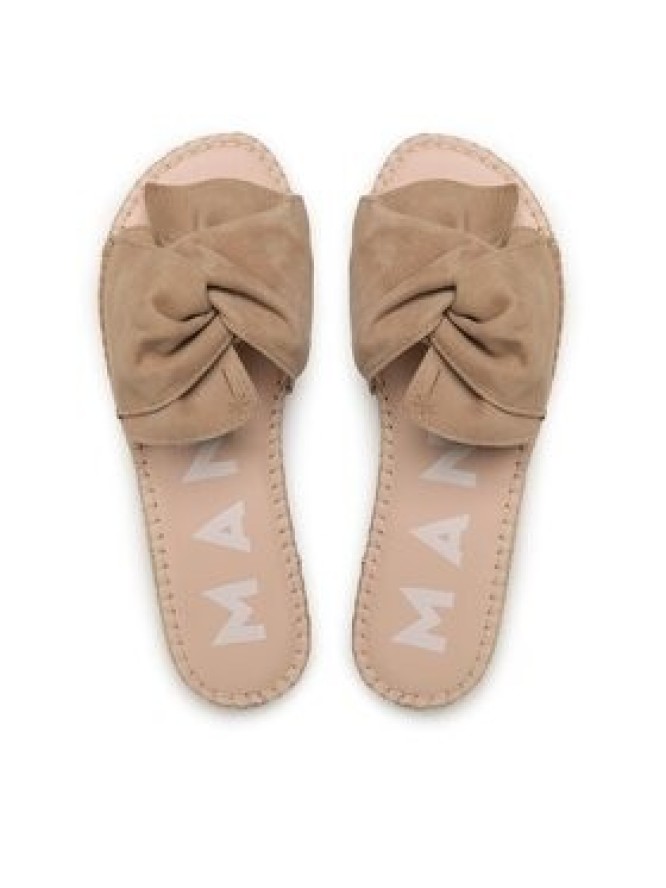Manebi Espadryle Sandals With Knot W 1.9 JK Beżowy