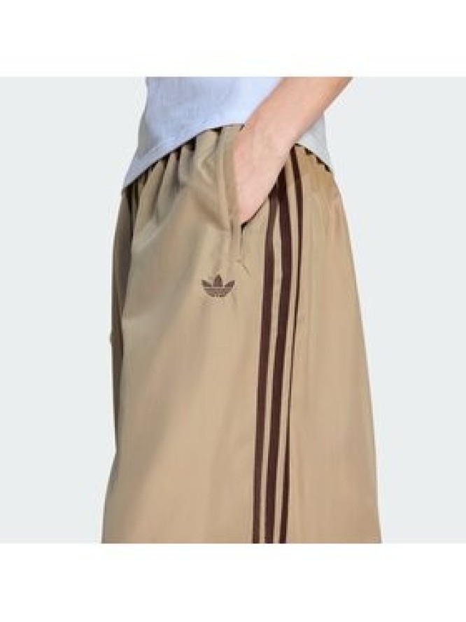 adidas Spodnie dresowe Firebird Adilenium KD6300 Beżowy Regular Fit