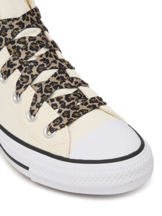Converse Trampki Chuck Taylor All Star Leopard Laces A19179C Kremowy