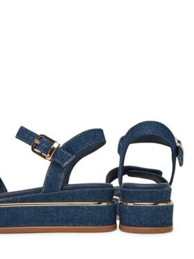 Tommy Hilfiger Sandały T3A2-33788-1828 S Granatowy